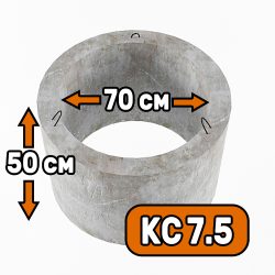 Горловина колодца КС 7-5 - фото